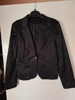 Zwart colbertje, Kleding | Dames, Ophalen of Verzenden, Zo goed als nieuw, Maat 42/44 (L), Zwart