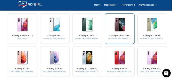 SAMSUNG S22 S22 PLUS S22 ULTRA SCHERM REPARATIE MAKEN V.A, Telecommunicatie, Mobiele telefoons | Samsung