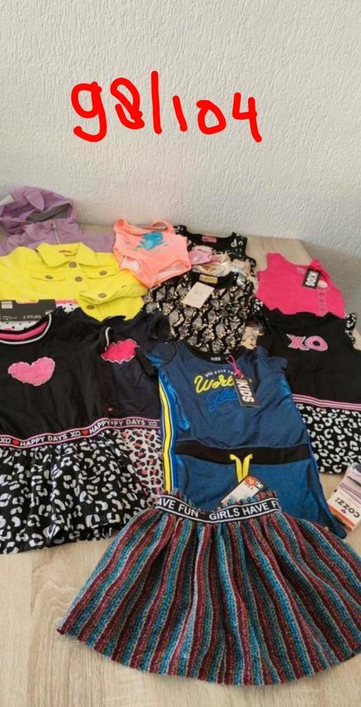 Pakket meisjeskleding maat 98/104, Kinderen en Baby's, Kinderkleding | Maat 98, Ophalen of Verzenden