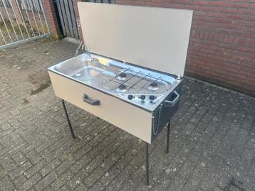 Mooie originele JAMET keuken unit camper bus - inklapbaar beschikbaar voor biedingen