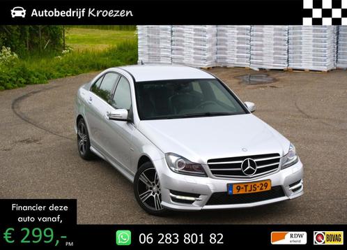 Mercedes-Benz C-klasse 180 ///AMG Pakket | Org NL Auto | Nav, Auto's, Mercedes-Benz, Bedrijf, Te koop, C-Klasse, ABS, Airbags