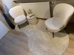 Fauteuils & vloerkleed kwantum - teddy wit, Ophalen, Zo goed als nieuw