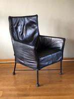 Montis Charly fauteuil Gerard van den Berg zwart, Huis en Inrichting, Montis, Minder dan 75 cm, Gebruikt, Metaal