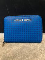 Armani Jeans portemonnee | Vintage | Blauw | Nieuwstaat, Ophalen of Verzenden, Zo goed als nieuw, Blauw, Heer of Dame