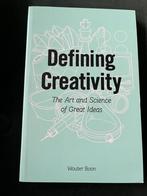 Wouter Boon - Defining creativity, Ophalen of Verzenden, Nieuw, Wouter Boon