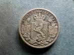 25 ore 1901 Noorwegen zilver, Ophalen of Verzenden, Overige landen, Losse munt, Zilver