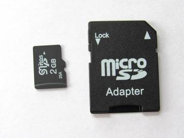 Mitos micro SD kaart 2GB nieuw beschikbaar voor biedingen