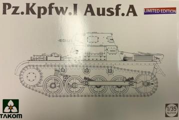 Coelianmodels, Takom 2145A, Pz Kpfw. I Ausf A, 1/35, € 19,99 beschikbaar voor biedingen