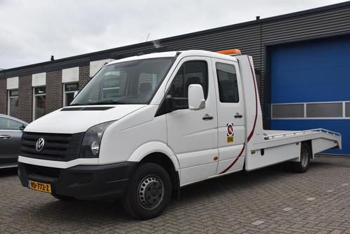Volkswagen Crafter 35 2.0 TDI L3H1 Tijhof Autotransporter Op, Auto's, Bestelauto's, Bedrijf, Te koop, ABS, Alarm, Centrale vergrendeling