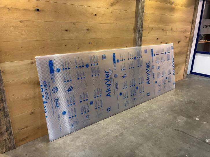Polycarbonaat 10 mm Helder lichtplaat 105x300 CM, Doe-het-zelf en Verbouw, Platen en Panelen, Nieuw, Overige materialen, Minder dan 20 mm