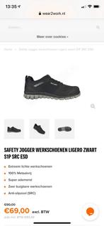 Schoenen werkschoenen jogger Safety maat 36, Ophalen of Verzenden, Werkschoenen, Zo goed als nieuw, Zwart
