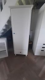 Witte Kledingkast met Lade en Planken, Huis en Inrichting, Kasten | Kledingkasten, Ophalen, Overige materialen, Gebruikt, 50 tot 100 cm