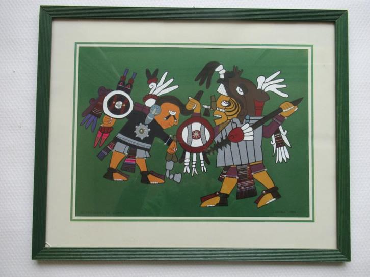 Tekening, Antiek en Kunst, Kunst | Tekeningen en Foto's, Ophalen