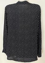 Purdey zwart/wit blouse maat 44[dmv], Ophalen of Verzenden, Zo goed als nieuw, Maat 42/44 (L), Zwart