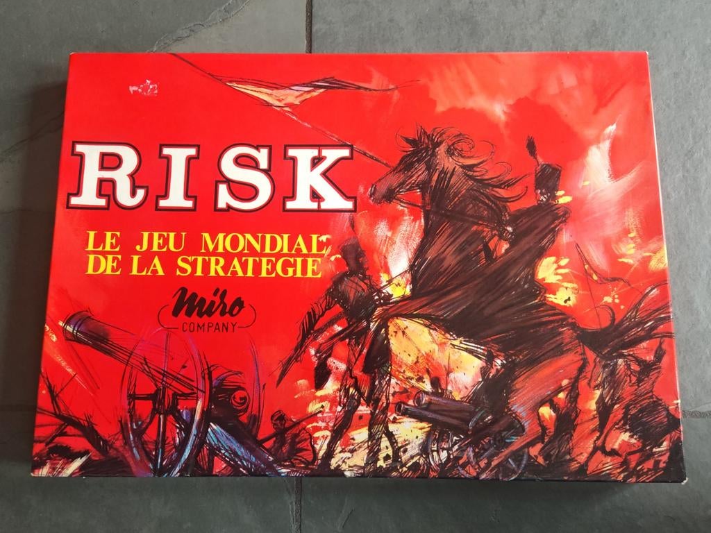 Vintage Risk Bordspel - Miro Company, Ophalen of Verzenden, Gebruikt, Overige typen