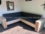 Tuinbank hout Tuinbank lounge Hoekbank Loungebank, Ophalen of Verzenden, Nieuw, Hout