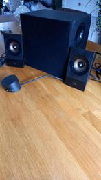 pc boxen, Computers en Software, Pc speakers, Ophalen of Verzenden, Zo goed als nieuw, Audiokanaal 3.1, Logitech, Creative