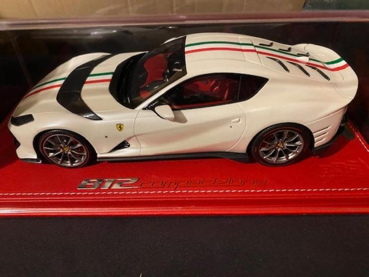 Ferrari 812 Competizione Fuji white BBR 1:18 nieuw, Hobby en Vrije tijd, Modelauto's | 1:18, Nieuw, Overige merken, Ophalen of Verzenden