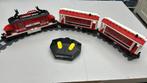 SB2280 Lego trein MOC loc + 2x wagon, Kinderen en Baby's, Speelgoed | Duplo en Lego, Ophalen of Verzenden, Zo goed als nieuw