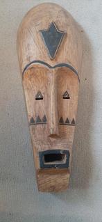 Afrikaans masker  hout. 70x25 cm., Ophalen of Verzenden