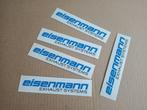 5x Sticker Eisenann Uitlaat Systemen Nieuw !!, Nieuw, Auto's, Verzenden