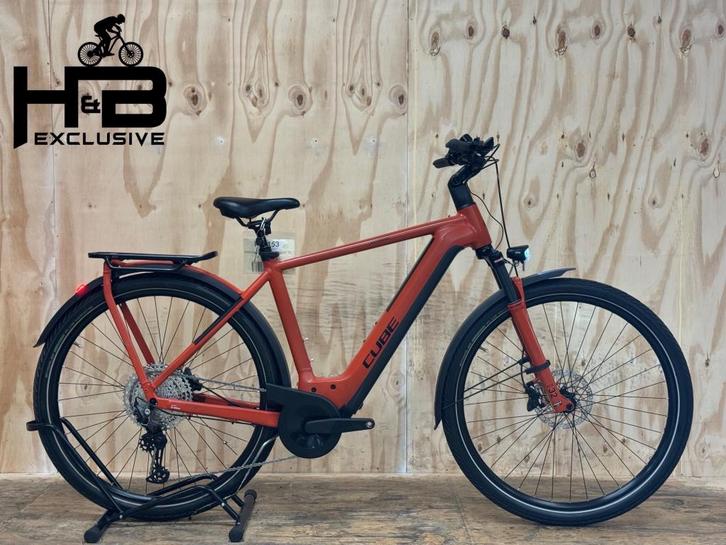Cube Kathmandu Hybrid EXC 750 E-Bike Shimano Deore, Fietsen en Brommers, Elektrische fietsen, Zo goed als nieuw, Cube, 51 tot 55 cm
