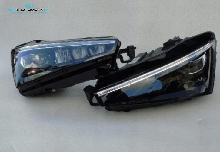Skoda Scala Full LED koplamp koplampen, Auto-onderdelen, Verlichting, Skoda, Gebruikt, Herkomst onderdeel bekend, Verzenden