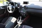 Audi A1 1.4 TFSI S-line 185 pk! AUTOMAAT/Navigatie/Climate c, Auto's, Audi, Zwart, 4 stoelen, Leder en Stof, Zwart