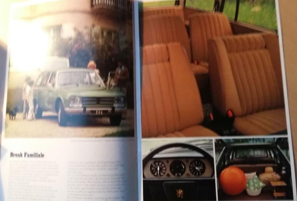 Peugeot 504 Break/Familiale brochure 1979, Verzenden, Zo goed als nieuw, Peugeot
