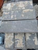 Betonklinkers antraciet 128 stuks, Ophalen, Zo goed als nieuw, Beton, Klinkers