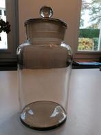 Antieke glazen stopfles, Ophalen