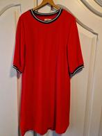 Mooie rode jurk voor de koningsdag, Knielengte, Ophalen of Verzenden, Zo goed als nieuw, Maat 46/48 (XL) of groter