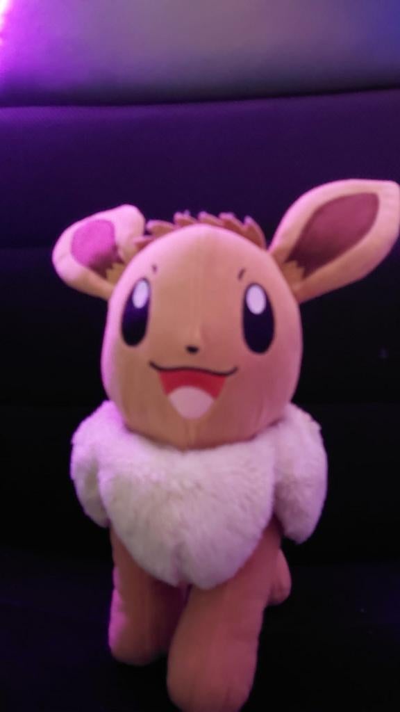 Pokemon Eevee Knuffel - Zachte Pluche, Kinderen en Baby's, Speelgoed | Knuffels en Pluche, Ophalen of Verzenden, Zo goed als nieuw