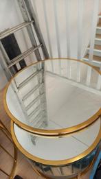 Tafels 2 delige, Huis en Inrichting, Tafels | Salontafels, Zo goed als nieuw, Minder dan 50 cm, Rechthoekig, 50 tot 100 cm