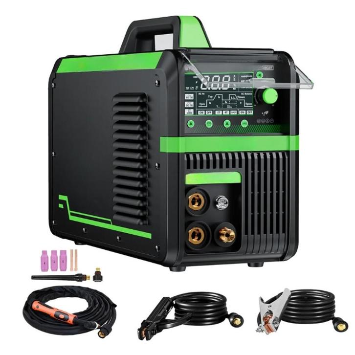 Lasmachine - MIG-lasser - 2T - 4T - SPOT - ARC - 220V - IGBT, Doe-het-zelf en Verbouw, Gereedschap | Lasapparaten, Nieuw, Inverter