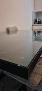 Gehard tafelglas 160x90cm, Huis en Inrichting, Ophalen of Verzenden, Zo goed als nieuw, Overige typen