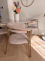 Luxe Japandi beige stoelen, Ophalen, Japandi, Overige kleuren, Zo goed als nieuw