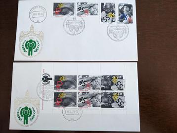 NL 1979; FDC's serie + velletje kinderzegels ACTIE AMSTERDAM beschikbaar voor biedingen