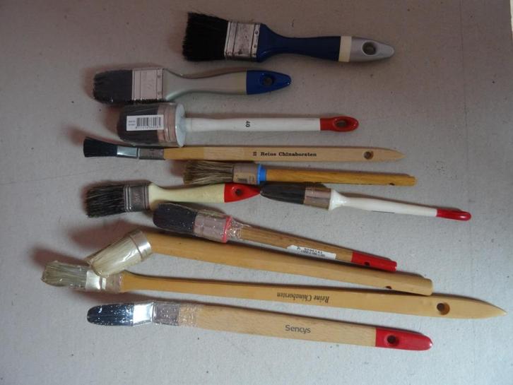 VERFKWASTEN, Doe-het-zelf en Verbouw, Schildersmaterialen, Nieuw, Overige typen, Ophalen of Verzenden