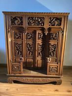 Antiek Aziatische kast/kastje Indonesië, altaarkastje, Ophalen