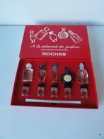 RARITEIT !!! Rochas "Discovering Fragances "  set met 5 .., Verzenden, Nieuw, Miniatuur, Gevuld