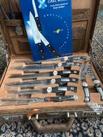 Carl Wüsthof Bestekset in Koffer - Nieuwstaat, Nieuw, Ophalen of Verzenden, Rvs of Chroom, Vaatwasserbestendig