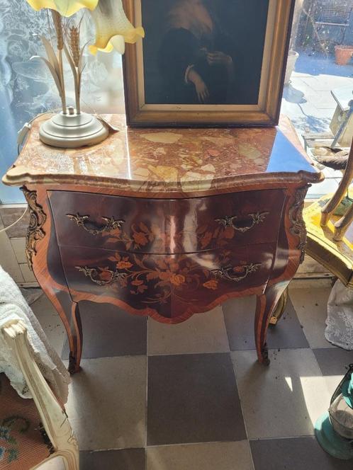 Antiek boulle kastje Napoleon III in zeer goede staat, Antiek en Kunst, Antiek | Meubels | Kasten, Ophalen