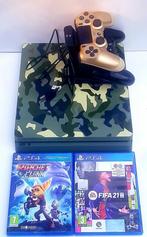 - PS4 (1TB) Call of Duty WWII Edition/Games/ 2 Controllers, Met games, Met 2 controllers, Ophalen of Verzenden, Zo goed als nieuw