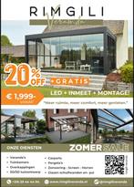 ACTIE: Veranda 20% korting – Inclusief LED & 3D Ontwerp, Tuin en Terras, Overkappingen, Ophalen, Zo goed als nieuw, Veranda