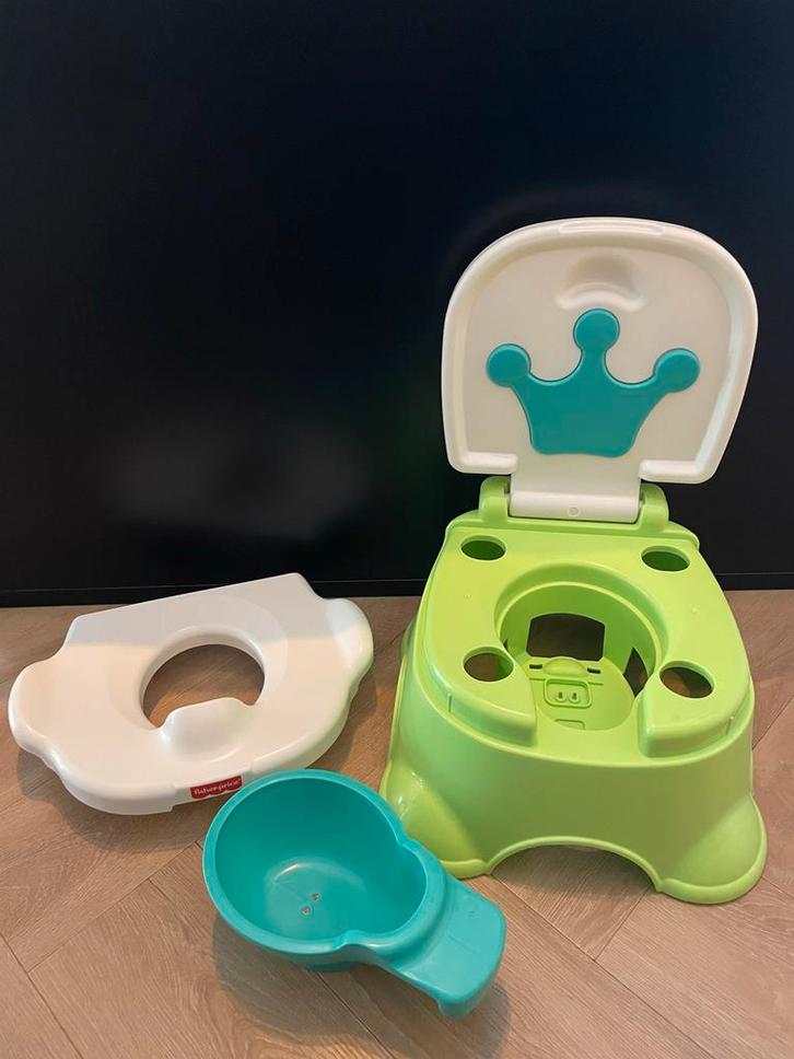 Fisher-Price Royal Potty 3-in-1 (potje,wcverkleiner,krukje), Kinderen en Baby's, Badjes en Verzorging, Zo goed als nieuw, Overige typen