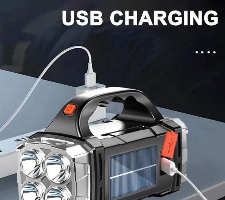 Nieuw in doos, Caravans en Kamperen, Zaklampen, Nieuw, Zonne-energie, Ophalen of Verzenden