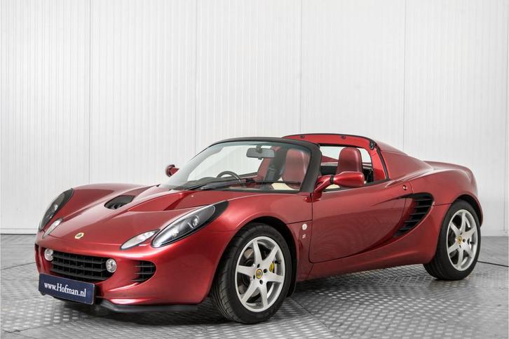 Lotus Elise S2 RHD 1.8-16V 67500km! (bj 2003), Auto's, Lotus, Bedrijf, Te koop, Elise, Alarm, Lederen bekleding, Lichtmetalen velgen