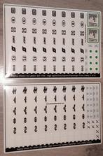 Lego trein stickers 7745 nieuw 12v 12 volt ongebruikt mooi, Ophalen of Verzenden, Nieuw, Complete set, Lego