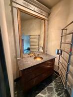 Antiek Badmeubel uit Kasteel - 19e Eeuw, Ophalen, Gebruikt, 50 tot 100 cm, 50 tot 75 cm